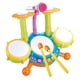 thumbnail image 3 of Batería Para Niños, Juguete Musical De Desarrollo Para Bebés Para Niños De 6, 12 Y 18 Meses, Color Azul, 3 of 5