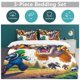 thumbnail image 5 of Super Mario 3-Piece Comforter Set for Bedroom Super Mario Bedding Set for Kids Adults Soft Microfiber Duvet Cover Set with Zipper Closure, 5 of 5