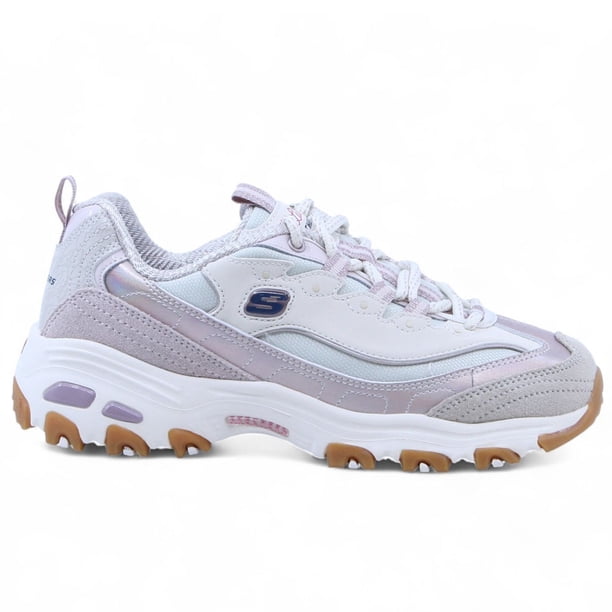 Zapatillas Mujer Skechers D'Lites-Dazzling Shine Rosa Claro 150556-LTPK