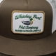 thumbnail image 4 of Gorra WHISKEY BENT HAT CO. verde snapback talla única, 4 of 6