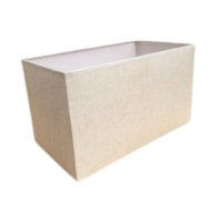 Ioensy - Pantalla De Lámpara De Lino Para Lámpara De Araña, Cubierta De Luz Para Isla De Cocina, Dormitorio, Cafetería, M Blanco