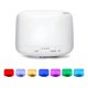 thumbnail image 1 of Humidificador Aire Usb 500ml Aroma Difusor Luces De Colores Blanco, 1 of 7