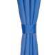 thumbnail image 1 of Set de cortinas Embossed azul, Masel, 1 of 4