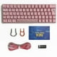thumbnail image 2 of Teclado Mecánico Inalambrico KAI Rosado Switch Blue, 2 of 3