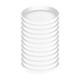 thumbnail image 4 of 12 Platillos Para Plantas De 30 Cm, Bandejas Para Macetas De Interior Y Exterior, Color Blanco, 4 of 5