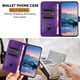 thumbnail image 3 of Funda Cartera para iPhone 16 Plus Tarjetero Soporte Magnético y Correa Morado, 3 of 5