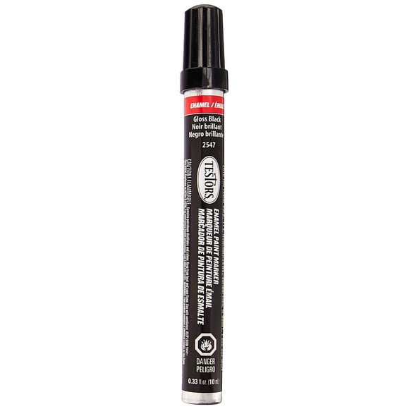 Marcador Testors GLS 2547C negro brillante 10 ml