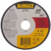 Disco De Corte Dewalt Dwa8952F T1 Xp Cer Fast 5 X 115 Mm X 1,1 Mm