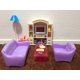 thumbnail image 3 of Dollhouse Furniture My Fancy Life 24012 Sala de estar con TV/DVD, 3 of 3