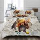 thumbnail image 1 of Helmet Light Head Duvet Quilt Covers Pillow Case Bedding Sets3-Piece Bedding Set (1 Duvet Cover + 2 Pillow Shams), 1 of 3