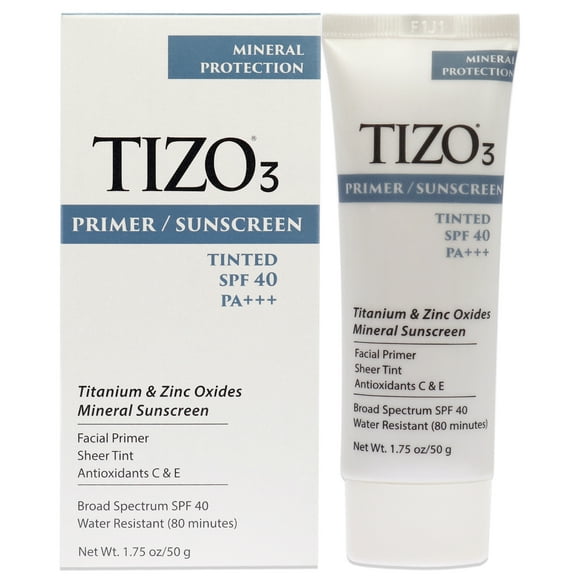 Protector Solar Facial Teñido Tizo SPF 40 50g Unisex
