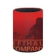 thumbnail image 3 of Compañía Letal-theme Cylinder Pen Holder Pencil Organizer with Flannel Lining PVC Leather Material Cardboard Base for study work 10*8CM, 3 of 6