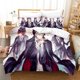 thumbnail image 1 of Anime Bungo Stray Dogs Bedding SetDuvet Cover And Pillowcases Kids Gift Decor Home Bedclothes, 1 of 5