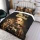 thumbnail image 3 of El Padrino Conjunto de sábanas temático, trío de piezas, cómodo y amigable con la piel, diseño único, regalo de decoración para el hogar para familiares, amigos y fans,135cm *200cm, 3 of 6