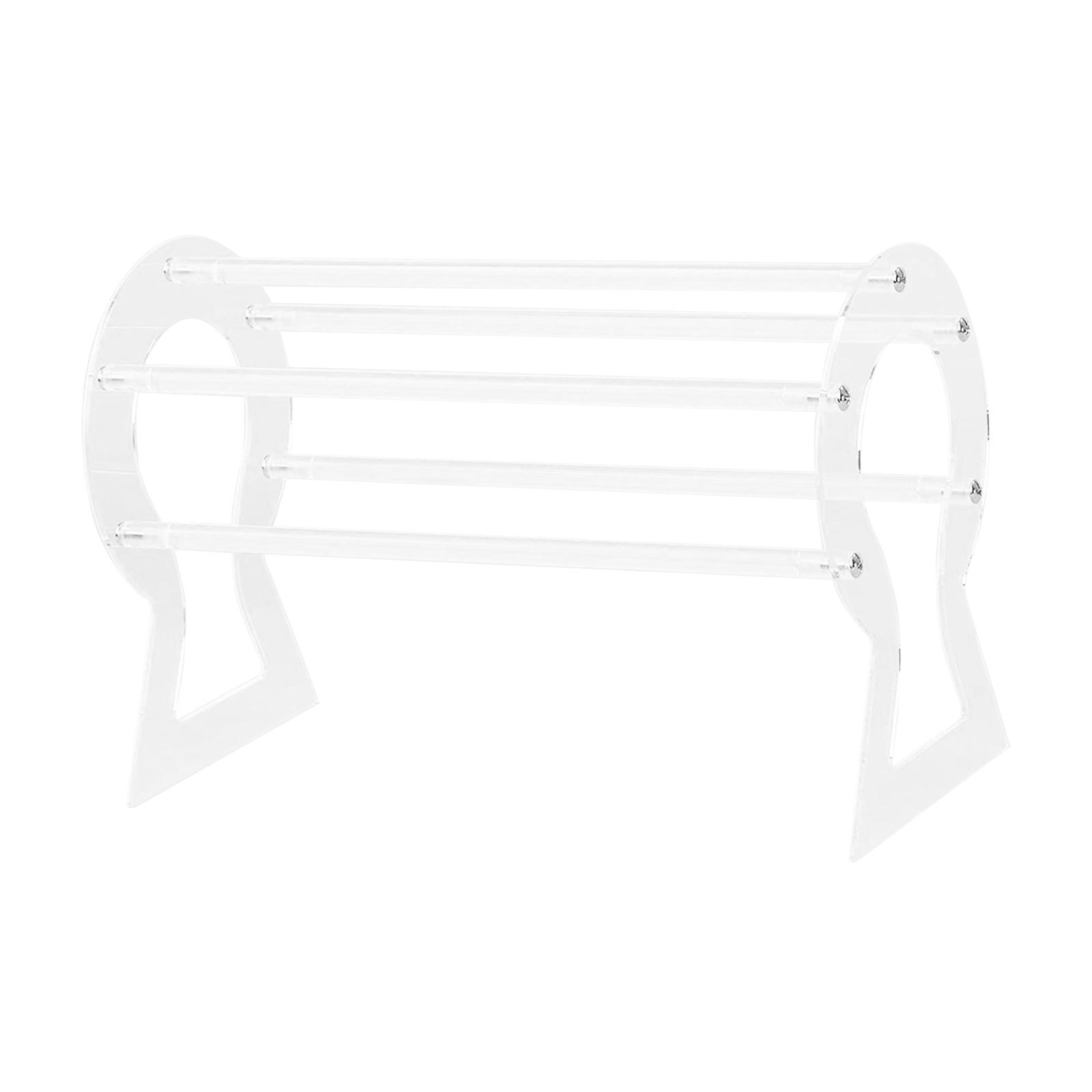 Ioensy - Soporte De Acrílico Transparente Para Diadema, Soporte De Exhibición De Almacenamiento Para Scrunchie