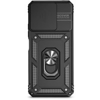 Estuche Gangxun Para Xiaomi Redmi 12, Soporte Giratorio 360°, Estilo Mecánico Y Magnético