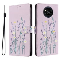 Foxdock Funda Tipo Cartera Para Xiaomi Poco X3/X3 Pro/X3 Nfc Con Soporte Y Correa – Diseño De Patrones Lindos