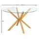 thumbnail image 5 of Mesa Redonda Equiz 120cm | Patas X | Vidrio Templado, 5 of 5
