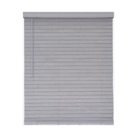 Aura Home - Persiana Imitación Madera 50 Mm 180X250 Cm Gris Texturado Aura