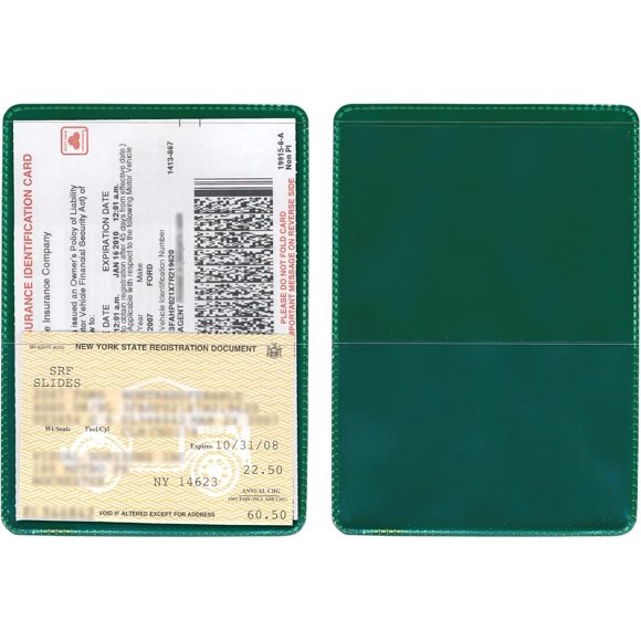 Portatarjetas de identificación STORE SMART paquete de 20 unidades con fondo verde