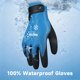 thumbnail image 4 of Guantes de Trabajo DULFINE Impermeables 3 Pares Azul Talla L, 4 of 6
