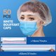 thumbnail image 2 of LEOBRO Hair Net, redes para el cabello para trabajadores de servicios de alimentación, 50 unidades, 2 of 3