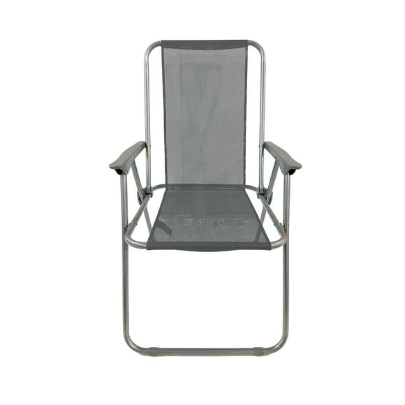 Silla de Playa Gray Beach Gris 88x54x47cm NorthPak