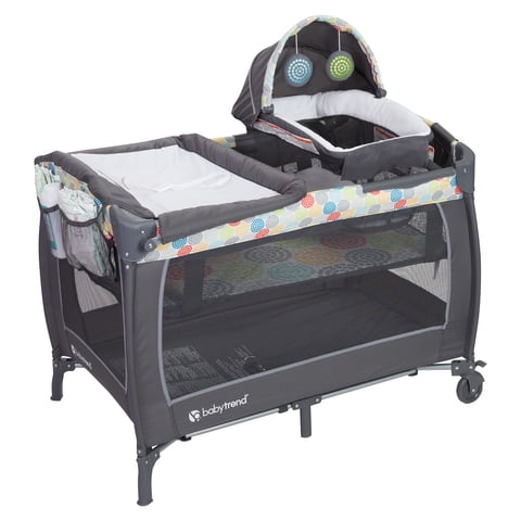 Baby Trend - Cuna Corral Pack & Funfetti Deluxe Ii