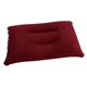 thumbnail image 2 of Almohada inflable Cojín de aire de viaje Coche de camping Playa Reposacabezas Soporte 38x24cm Rojo vino, 2 of 5