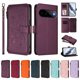 thumbnail image 3 of Funda Cartera Mariposa para [Google Pixel 11] con Soporte y Cremallera Violeta, 3 of 6