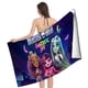 thumbnail image 4 of Monster High Toalla de playa de secado rápido con diseño temático, regalo para mujeres y niñas, ideal para cumpleaños, fans, amantes de la música, uso en la playa o al aire libre, 78 × 160 cm, 4 of 6