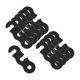 thumbnail image 5 of 10pieces Tienda De Campa?a Ajuste De Cuerda Ultraligero Fuerte Para Actividad Exterior Negro, 5 of 5