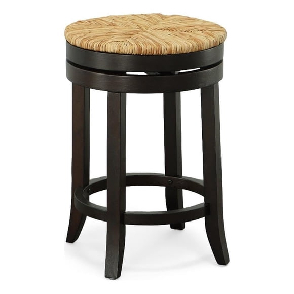 Taburete Carolina Classics Irving con asiento giratorio para 24 pulgadas