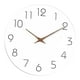 thumbnail image 1 of Reloj De Pared Decorativo Sin Tictac Simple Para El Pasillo Del Dormitorio De La Isla De La Cocina, 1 of 3