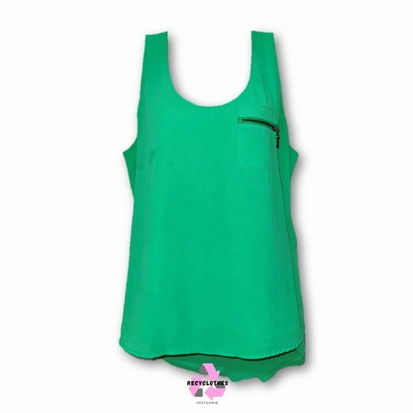 Polera Verde Xl Usado