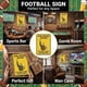 thumbnail image 3 of Letrero Metálico CrazySign de Fútbol Americano, 8 x 12 Pulgadas, 3 of 3