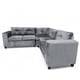 thumbnail image 3 of Sofa Seccional L San Sebastian Felpa Gris, 3 of 4