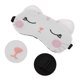thumbnail image 3 of Unique Bargains 1 Pc Máscara de Sueño de Ojos de Gato Lindo Cubierta Suave para Descanso para Viaje Blanco, 3 of 6