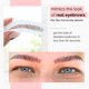 thumbnail image 3 of Tatuajes temporales para cejas Brows by Bossy impermeables - Pack de 5 (marrón), 3 of 8