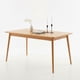 thumbnail image 1 of Mesa Rectangular Cosmo 160x80 cm | Madera Natural, 1 of 5