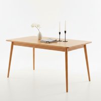 Pandalino - Mesa Rectangular Cosmo 160X80 Cm | Madera Natural