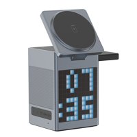 Soporte De Carga Inalámbrico Magnético 6 En 1 Genérico Gris