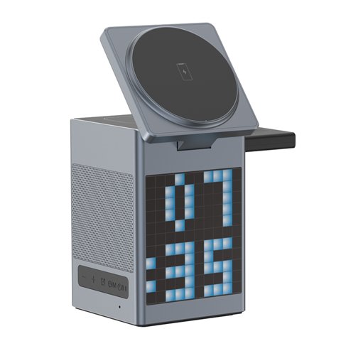 Soporte De Carga Inalámbrico Magnético 6 En 1 Genérico Gris