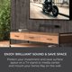 thumbnail image 3 of Soporte de pared para barra de sonido Sonos Ray HumanCentric, color negro, 3 of 8