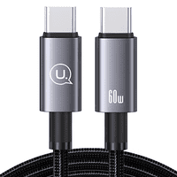 Usams - Cable Usb Tipo C A Usb Tipo C Para Iphone 15 16 17 Samsung 60W 25Cm Sj678