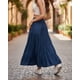 thumbnail image 3 of Falda Larga Mezclilla Mujer Plisada Calidad Premium, 3 of 3