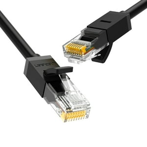 Ugreen - Cable De Red 1M Cat6 (1000Mbps) Negro Nw102