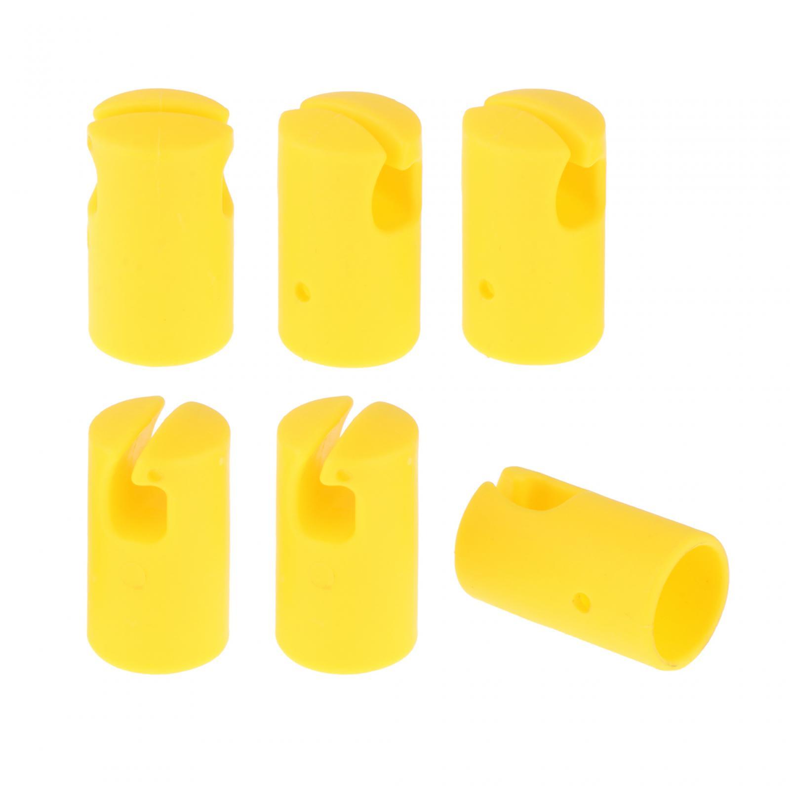 Magideal - Tapas Para Postes De Trampolín, Cubierta Protectora, Protección Reutilizable Para Postes De 25Mm, Tapas Para Postes De Trampolín Para Niñas Y Niños, J 6 Piezas