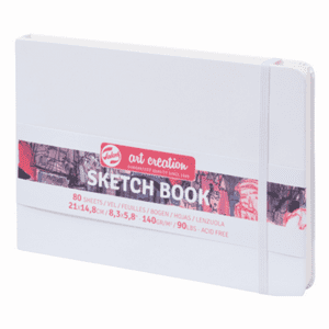 Libreta Art Creation Blanca 21X14,81Cm 140Gr 80Hjas.