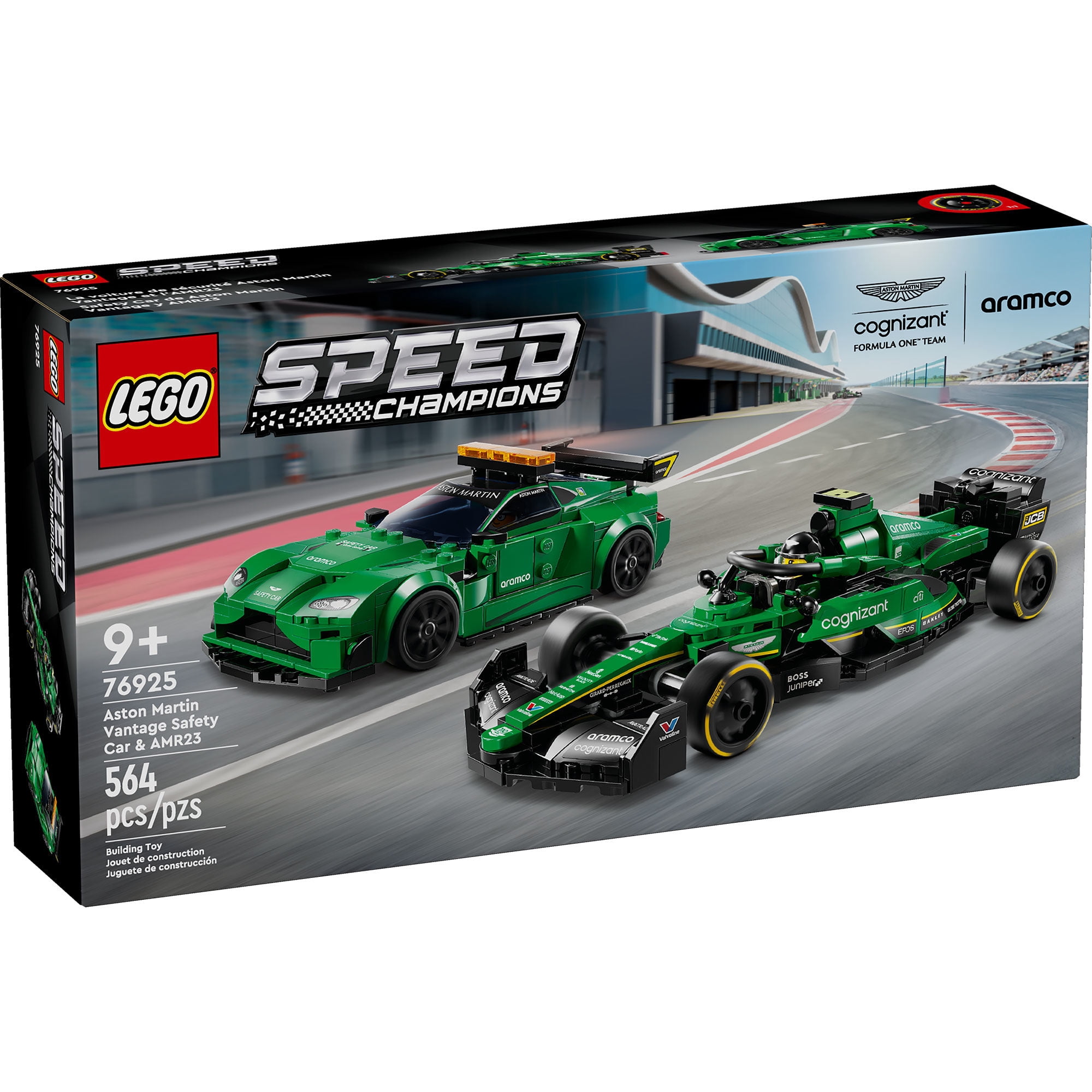 Bloques de construcción Safety Car de Aston Martin y Amr23